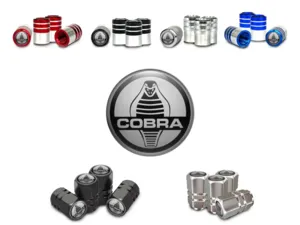 Shelby Rims Valve Caps for SUVs Universal Design Limited